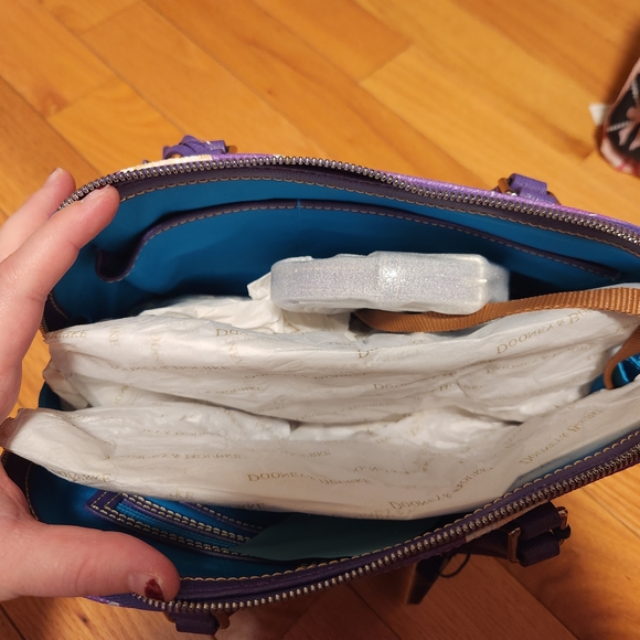 Purple Dooney & Bourke Disney Satchel - Picture 4 of 6